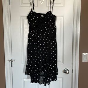Polka dot High Low Dress